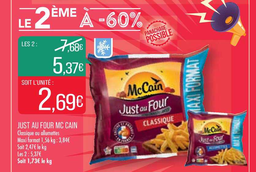 just au four mc cain