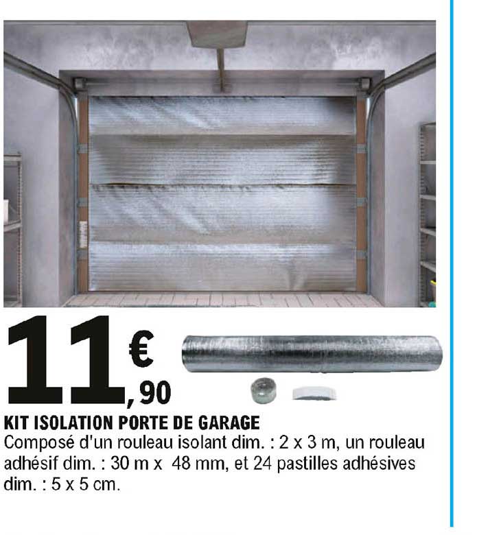 Kit Isolation Porte De Garage