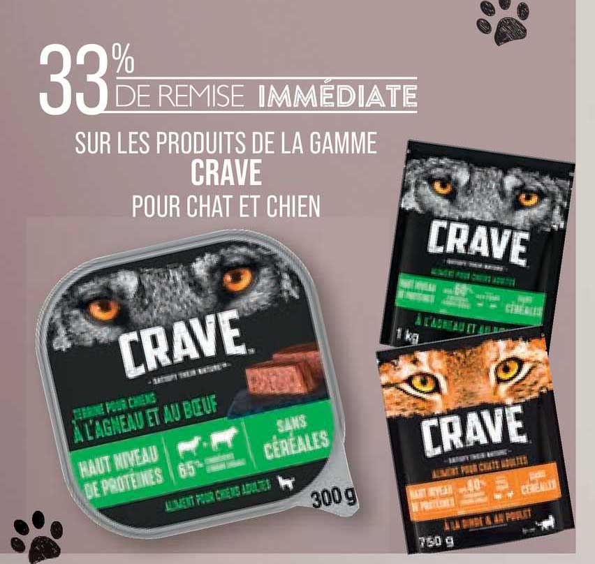 La Gamme Crave Pour Chat Et Chien
