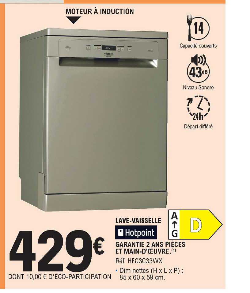 lave-vaisselle hotpoint