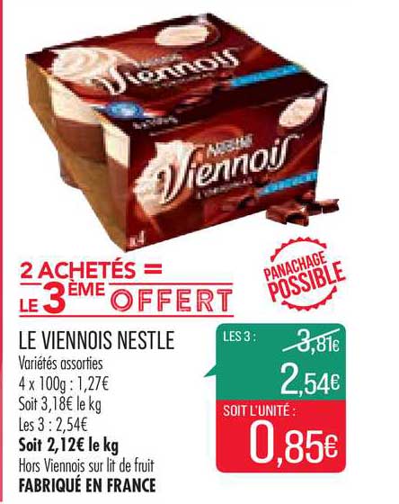 Le Viennois Nestlé