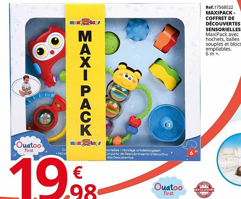 Maxipack-coffret De Découvertes Sensorielles