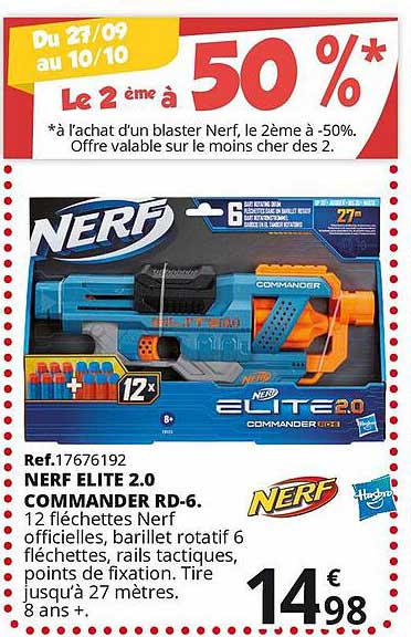 nerf elite 2.0 commander rd-6