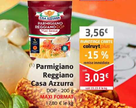 parmigiano reggiano casa azzurra dop