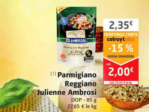 Parmigiano Reggiano Julienne Ambrosi Dop