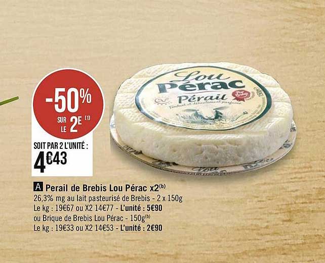 perail de brebis lou pérac x2