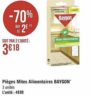 pièges mites alimentaires baygon