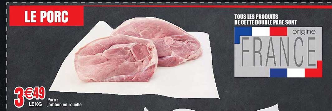 Porc : Jambon En Rouelle