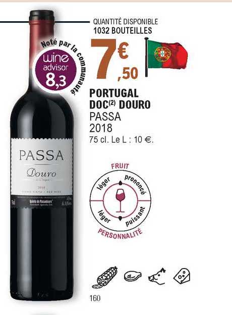 portugal doc douro passa 2018