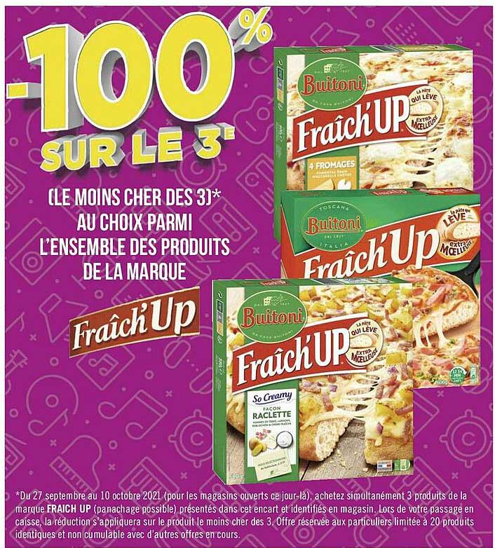 produits de la marque fraîch'up