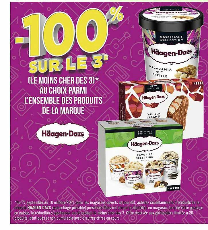 produits de la marque häagen-dazs