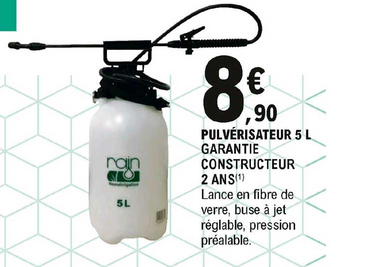 pulvérisateur 5 l rain