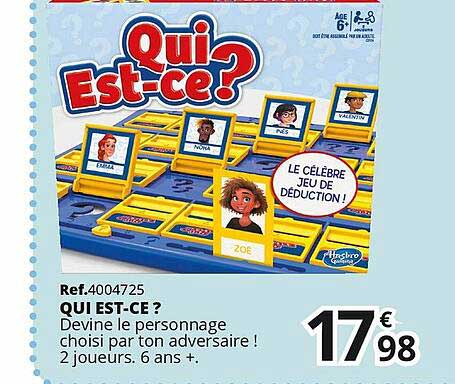 qui est-ce?