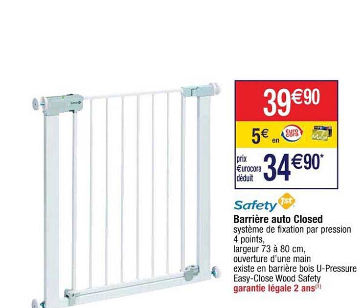 Safety Barrière Auto Closed