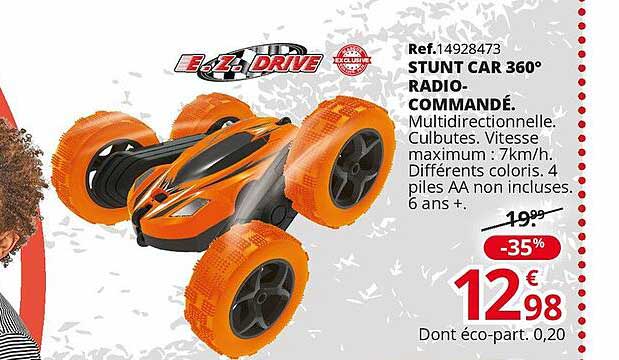 Stunt Car 360° Radiocommandé