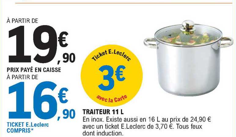 Traiteur 11 L