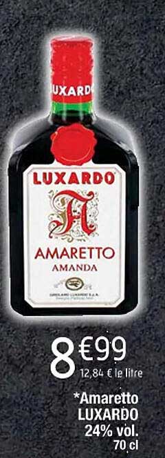 amaretto luxardo 24% vol.
