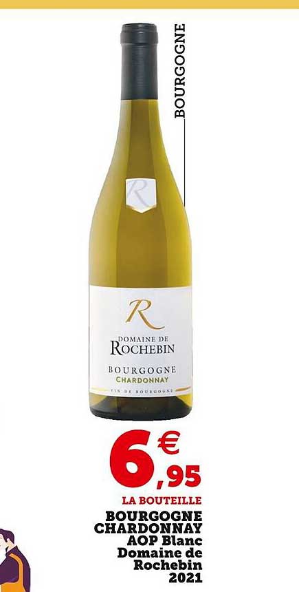 Bourgogne Chardonnay Aop Blanc Domaine De Rochebin 2021
