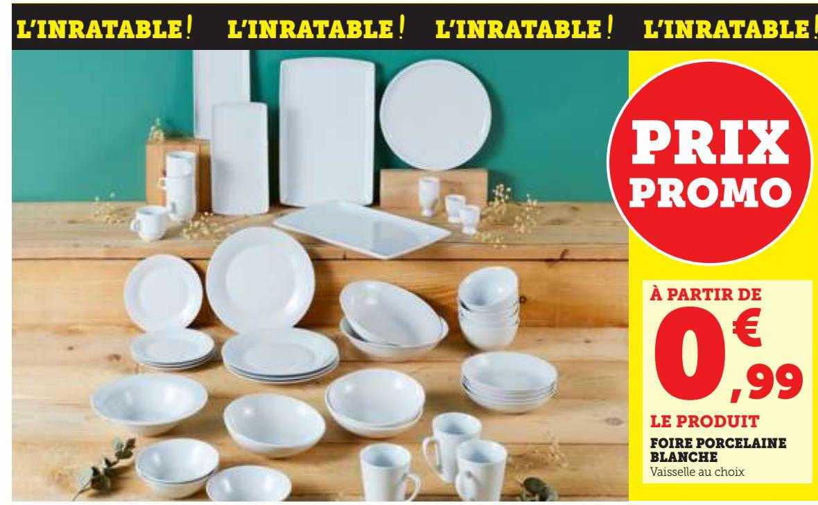 Foire Porcelaine Blanche