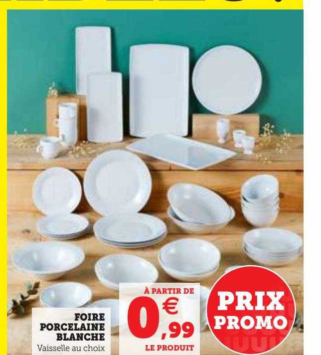 Foire Porcelaine Blanche