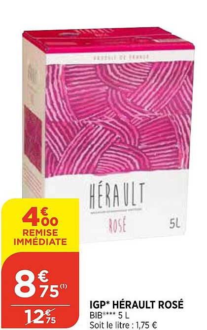 Igp Hérault Rosé