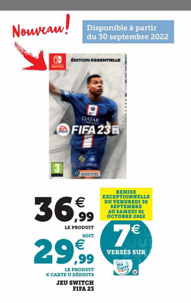 jeu switch fifa 23