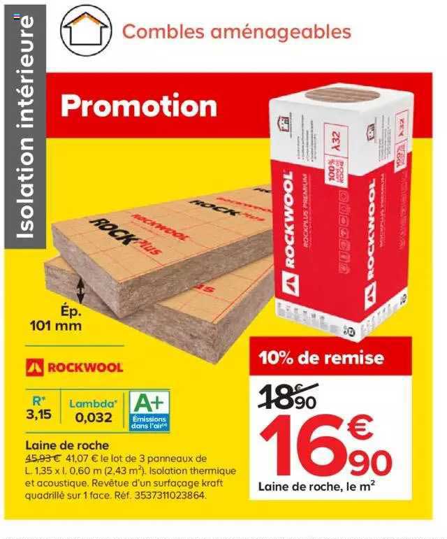 laine de roche rockwool