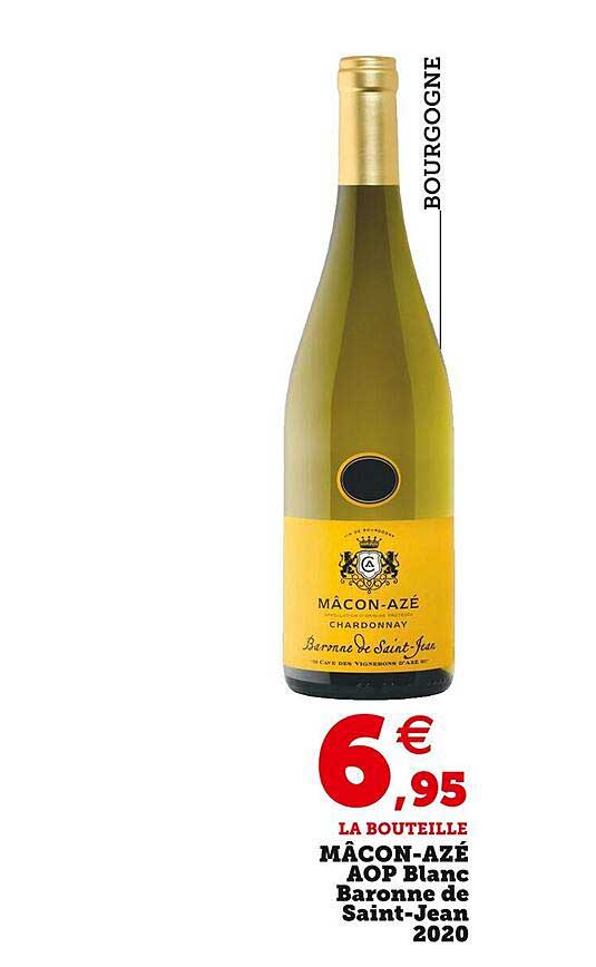 mâcon-azé aop blanc baronne de saint-jean 2020