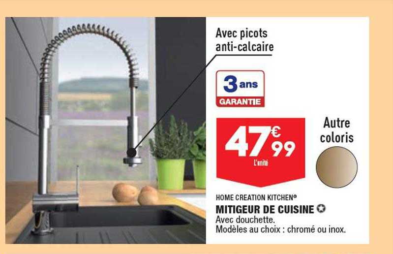 Mitigeur De Cuisine Home Création Kitchen