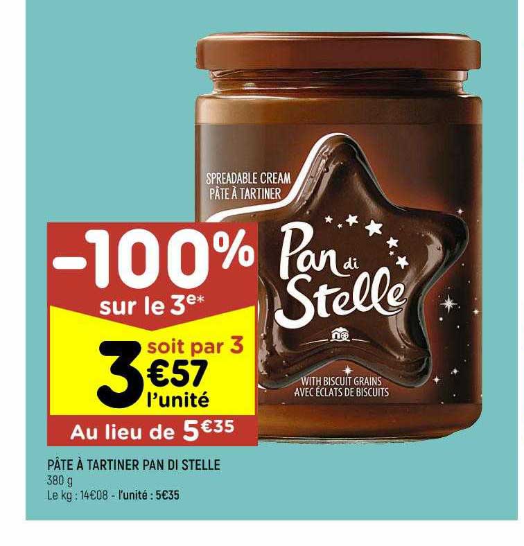 pâte à tartiner pan di stelle