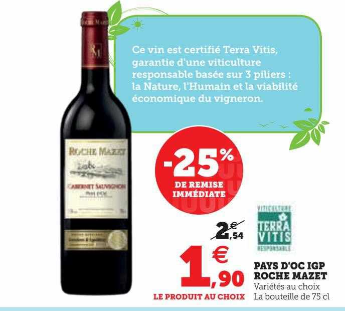 pays d'oc igp roche mazet