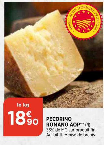 pecorino romano aop