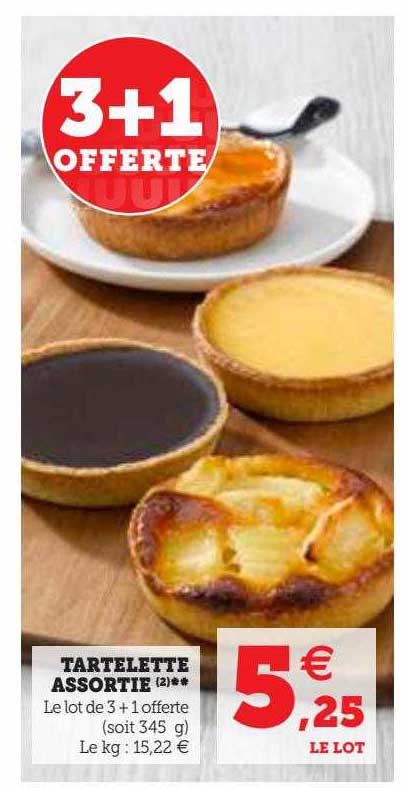 tartelette assortie