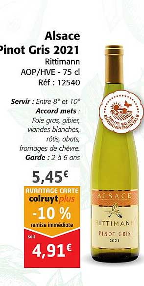 alsace pinot gris 2021 rittimann aop-hve