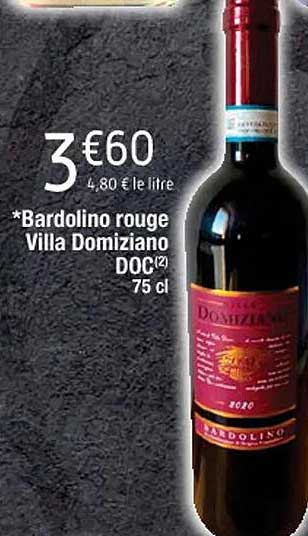 bardolino rouge villa domiziano doc