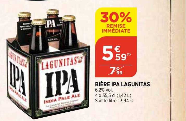 Bière Ipa Lagunitas