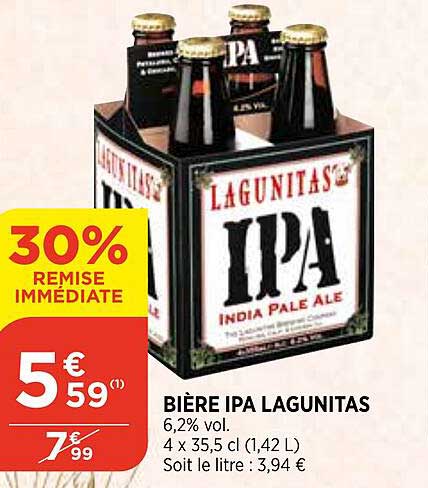 bière ipa lagunitas