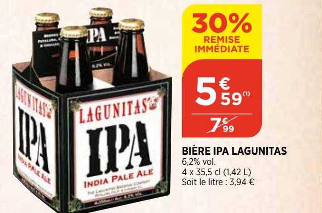 bière ipa lagunitas