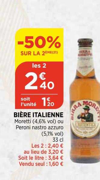 Bière Italienne