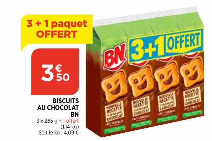 Biscuits Au Chocolat Bn