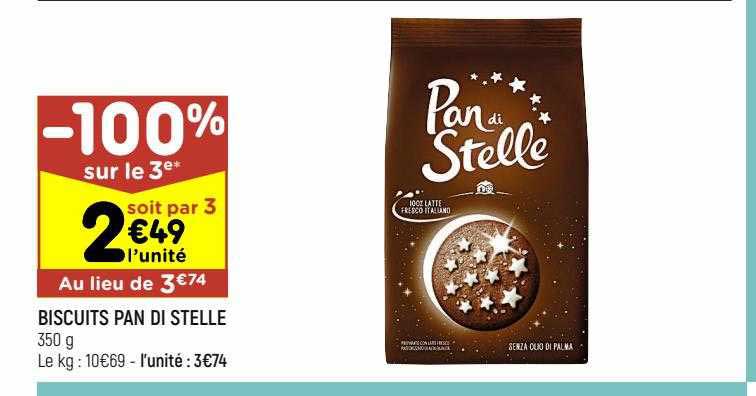 biscuits pan di stelle