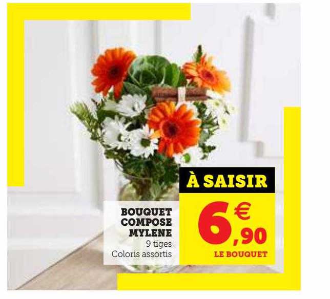 bouquet composé mylène