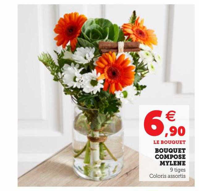 bouquet composé mylène
