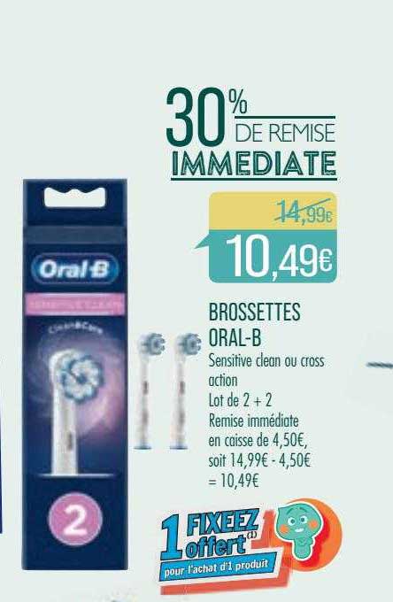 brossettes oral-b