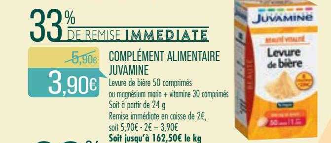 complément alimentaire juvamine