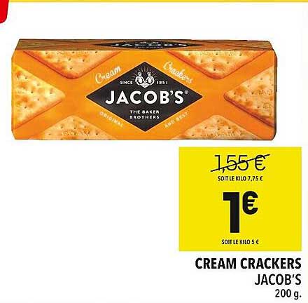 cream crackers jacob's