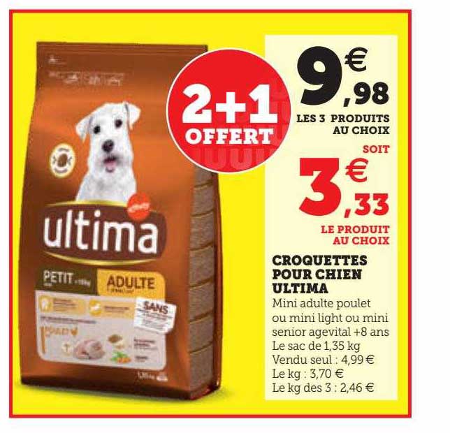 Croquettes Pour Chien Ultima