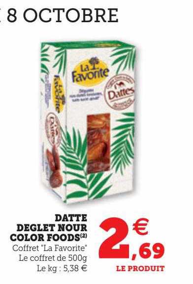 datte deglet nour color foods