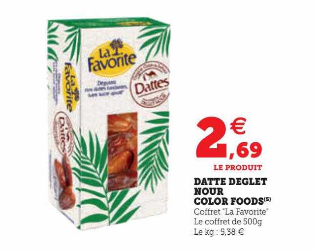 datte deglet nour color foods