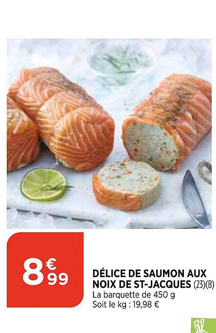 délice de saumon aux noix de st-jacques
